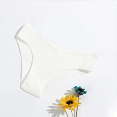 10PCS/Set Classic Black/White/Gray Cotton Panties