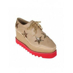 Star Lace Up Oxfords Platform Sneakers