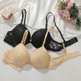 2 Pack Women Lace Push Up Bra