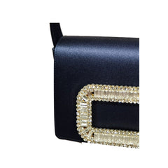 Diamante Buckled Tote Bag - Small