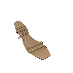 Lace Up Block Heel Sandals