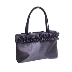 Ruffled Tote Bag