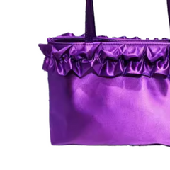 Ruffled Tote Bag
