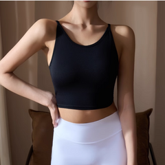 Yoga Pilates Backless Fitted Sports Bra