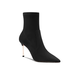 Suede Ankle Boots - 10cm