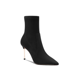 Suede Ankle Boots - 8cm