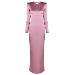 Backless Evening Dress Gown