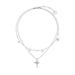 Star Double Layers Necklace