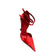 Ankle Strap Wedged Heel Sandals