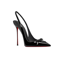 Bow Slingback High Heel Sandals - 10cm
