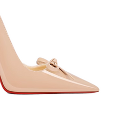 Bow Slingback Mid Heel Sandals - 8cm