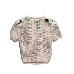 Cut Out Knitwear Cropped Top