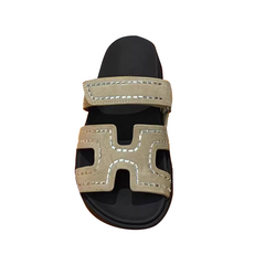 Diamante Flat Slippers Slides