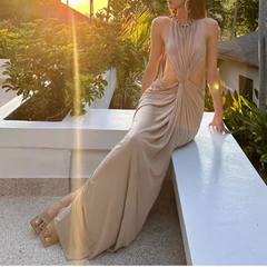 Cut Out Long Dress