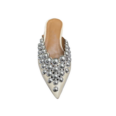 Studded Slippers Slides