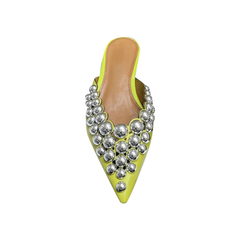 Studded Slippers Slides