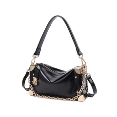 Metal-Plated Cross Body Bag