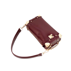 Metal-Plated Cross Body Bag