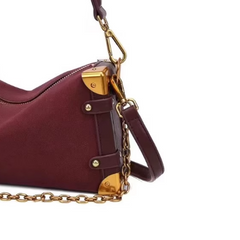 Metal-Plated Cross Body Bag