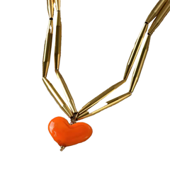 Heart Double Layer Necklace