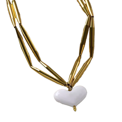 Heart Double Layer Necklace