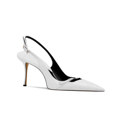 Buckled Slingback Mid Heel Sandals - 6cm