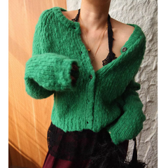 Button Knitwear Cardigan