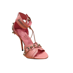 Studded High Heel Sandals