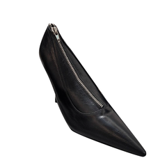 Zip Stiletto High Heel Pumps