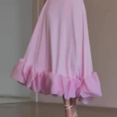 Ruffled Hem Cami Dress