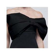 Bow Off-Shoulder Mini Dress