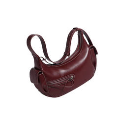 Zip Leather Tote Bag