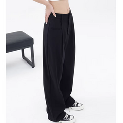 Wide Leg Tapered Pants