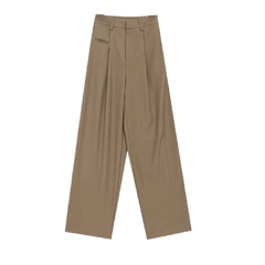 Wide Leg Tapered Pants