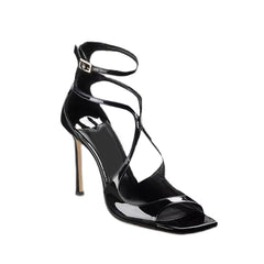 Stiletto Heel Ankle Strap Mid Heel Sandals - 7cm