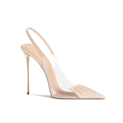 PVC High Heel Sandals - 10cm