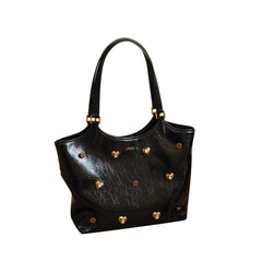 Diamante Heart Oversized Tote Bag