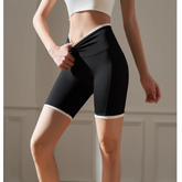 Yoga Pilates Bi-Color Fitness Shorts