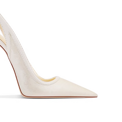 Slingback Mid Heel Sandals - 8cm