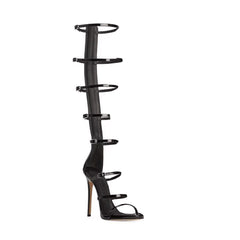 Buckled High Heel Sandals
