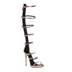 Buckled High Heel Sandals