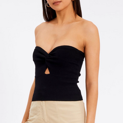 Cut Out Tube Top