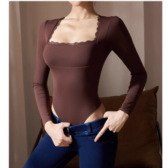 Yoga Pilates Long Sleeves Fitted Bodysuit Activewe
