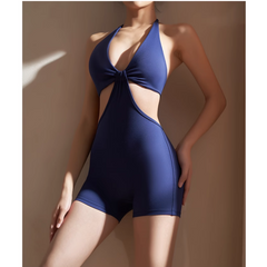 Yoga Pilates Cut Out Fitted Bodysuit