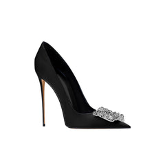 Diamante Bucked High Heel Pumps - 10cm