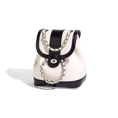 Metal Lock Backpack Bag