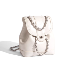 Metal Lock Backpack Bag