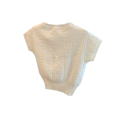 Short Sleeves Knitwear Top
