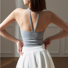 Yoga Pilates Fitted Sports Bra