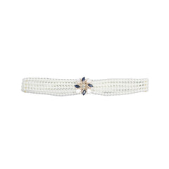 Pearl Diamante Girdle Belt